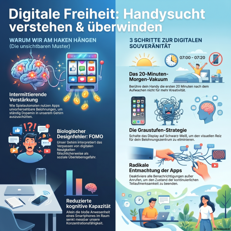 Handysucht überwinden: Psychologische Strategien für digitale Freiheit.