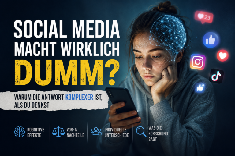 Social Media macht wirklich dumm? Warum die Antwort komplexer ist, als du denkst