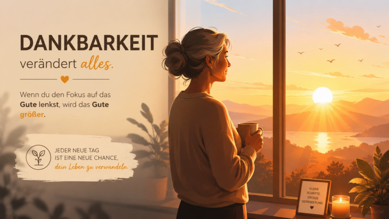 Warum du den Tag immer mit Dankbarkeit beginnen solltest!